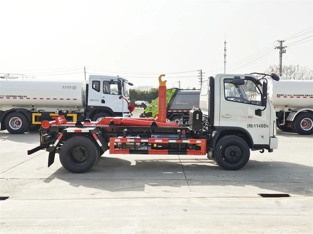 FOTON 12T Hook Lift Garbage Truck | Hydraulic Hook Arm Garbage Truck  for Sale