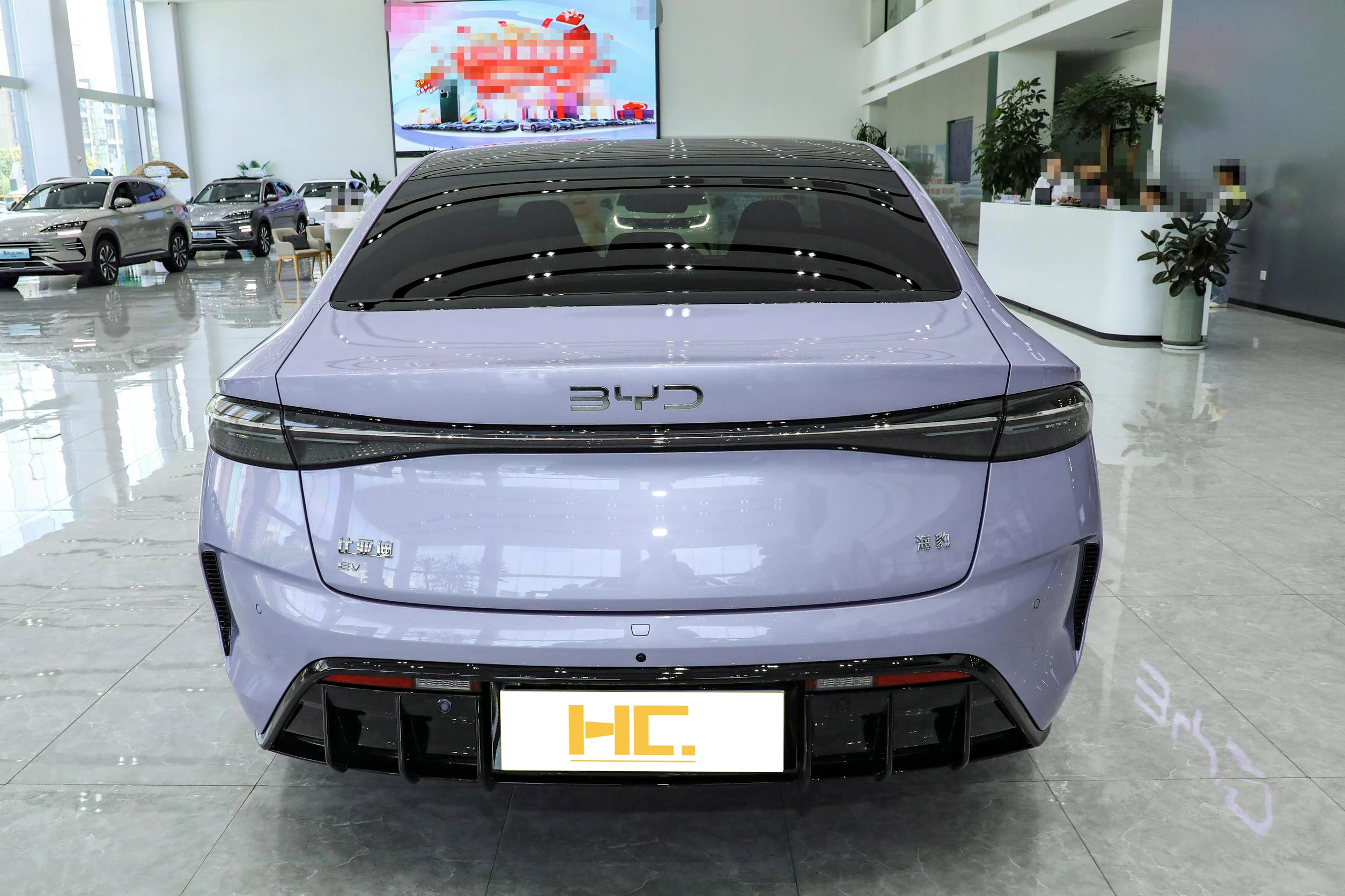 Лидер продаж 2024 BYD Seal автомобиль EV дальнего действия 700 км высокоскоростной Новый энергетический Sea Lion 07