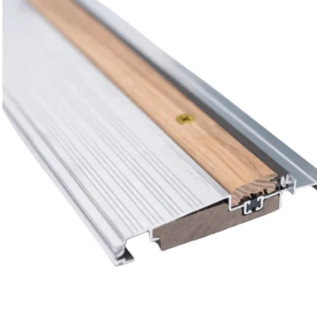 Aluminum/Wood Door Threshold  in the Door Thresholds department