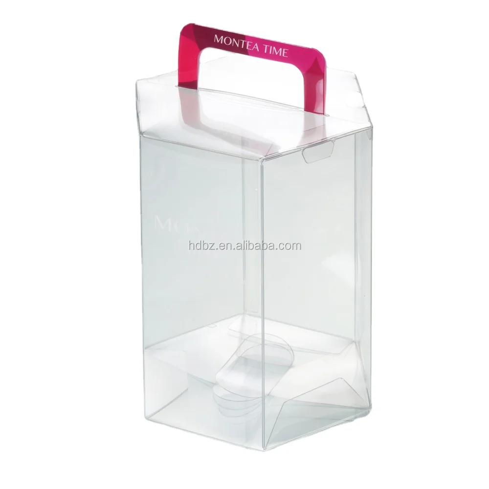Clear Plastic Cake Container With Wedding Favors White Gift Boxes for clear PET boxes