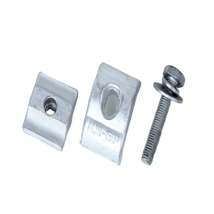 Wholesale aluminium heterotypic parallel groove PG clamp