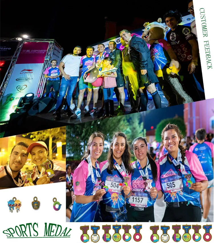 Metal Medal Supplier Manufactur Judo Volleyball Basketball Marathon Running Medals and Trophies Custom Design Sport Medals