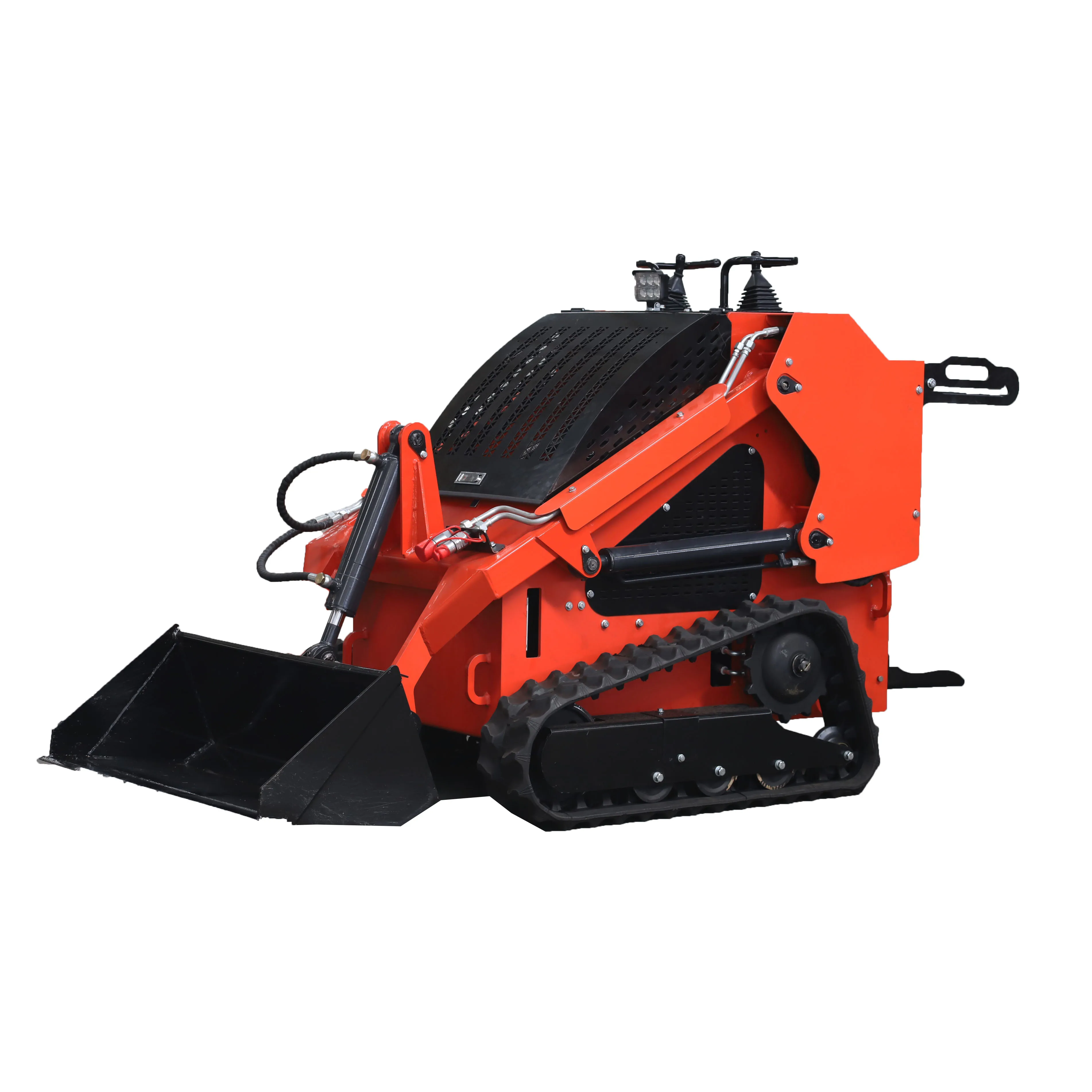 Cheap Price Sale Mini Skid Steer Loader High Efficiency Mini Skid Steer Loader Attachment for Snow Sweeper Lawn Mower