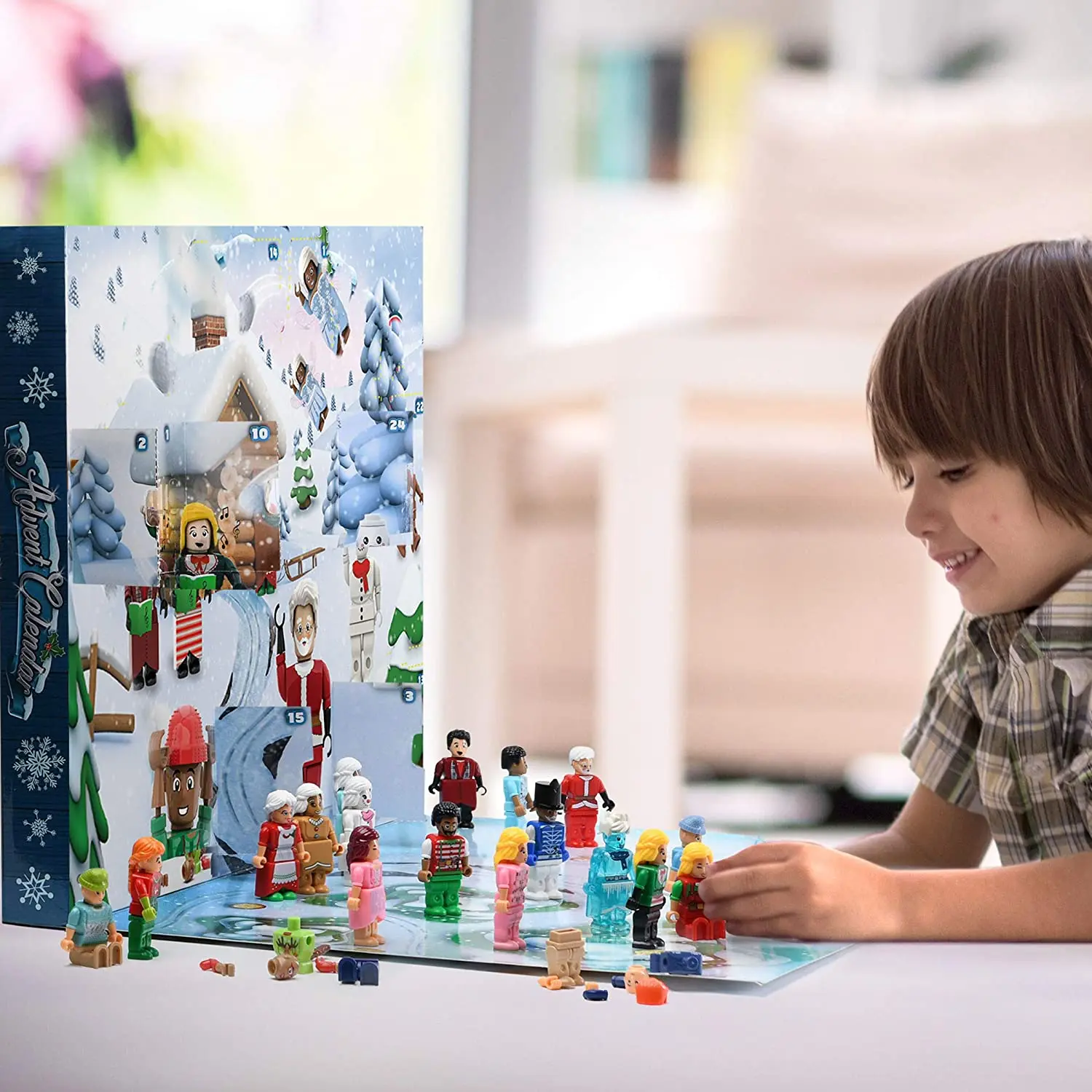 DIY Wholesale Custom surprise gift Wax Melt Advent Calendar for Christmas