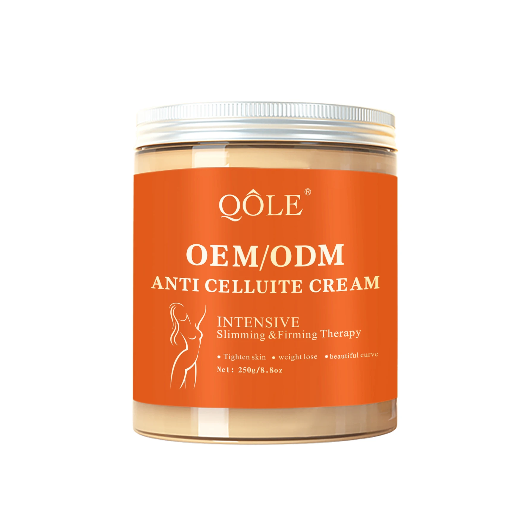 
Herbal Paraben-free Organic Vitamin C to Burn Fat and Lose Weight Slimming Cream 100g 150g OEM/ODM 