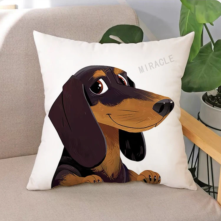 High Quality Fashion Custom Die Cut Monochrome White Cushion Cover 45 * 45cm Pillow Shell Pillow Cases Cushion Cases