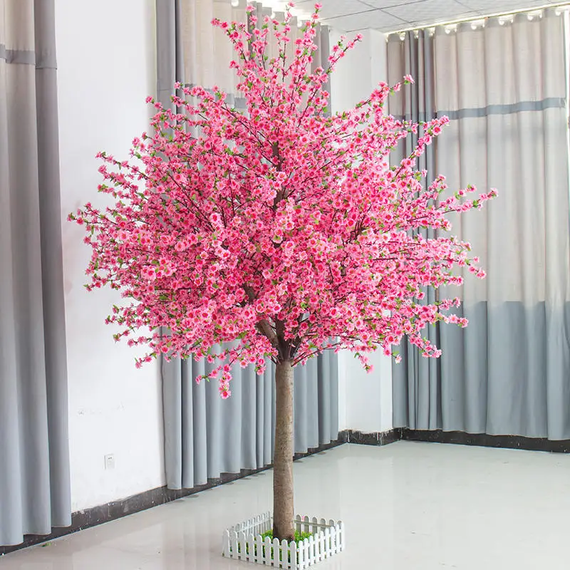 Handmade Pink Tree Indoor Outdoor Home Office Party Wedding Artificial Cherry Blossom Trees