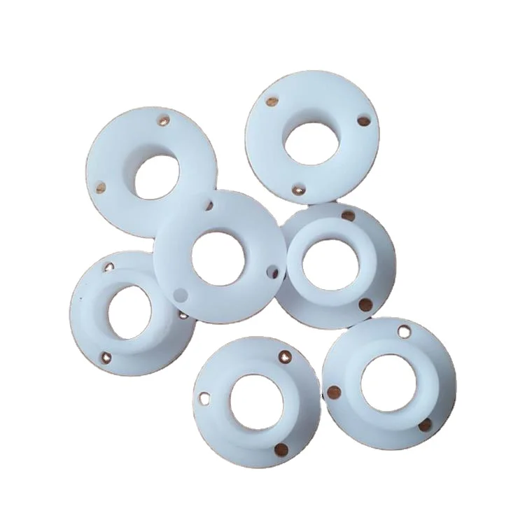 POM PA6 nylon plastic oil free flange bushing  Plastic Bushing Plastic Flange Bushing sleeves