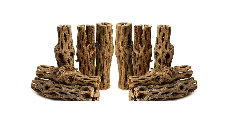 Aquarium Accessories Porous Driftwood Shrimp Reptile Shelter Cholla Wood