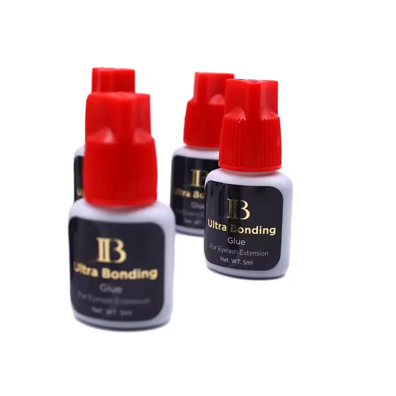 IB(ibeauty) Ультра клейкая красная шляпа 5 мл клей для ресниц оптовая продажа наращивания