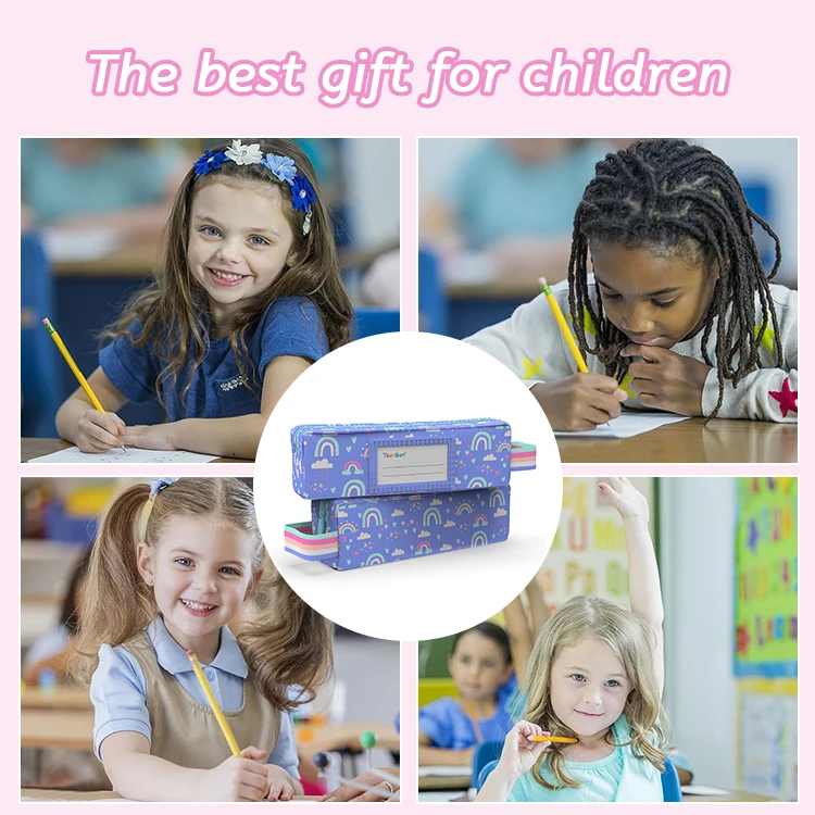 New Zipper School Pencil Bags Small Size 3d Eva Kawaii Cute School Kids A Pencil Case