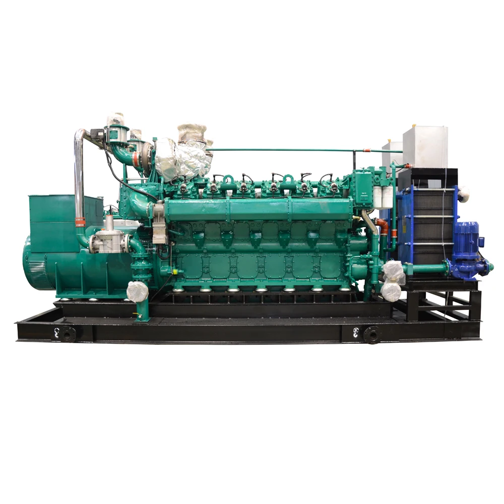 CE ISO certified 3 phase 1MW 1000 kW 1250 kva biogas generator set