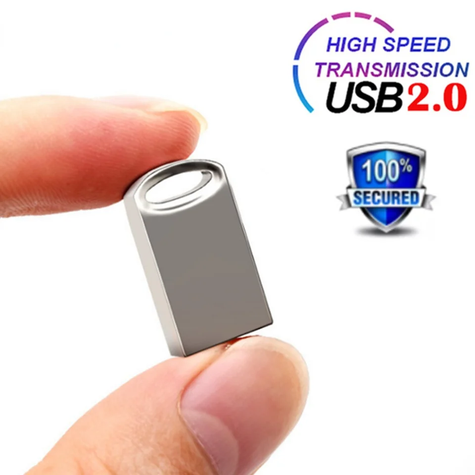 DIGIBLOOM Waterproof Mini Pendrive Metal USB Flash Drive Pen drive USB 2.0 4G 8GB 16GB 32GB 64GB Memory Stick U Disk Car Music