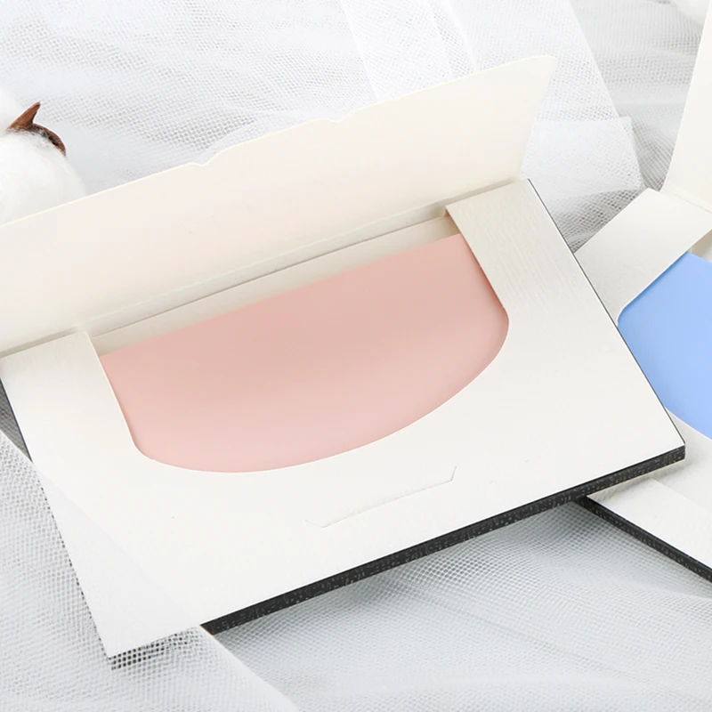 blue facial face tissue paper oil control film oil absorbing paper For face