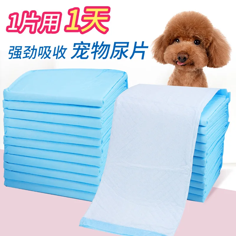 Wholesale Disposable Dog Training Diapers Deodorant Thickened Absorbent Paper Pee Pads Outdoor Use