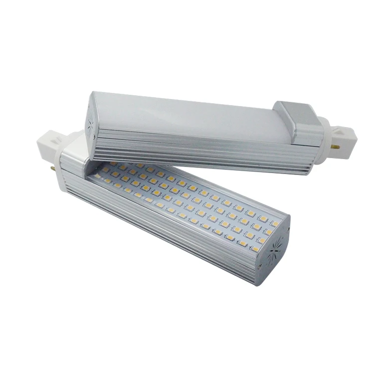 
277VAC 12W LED PL lamp,E26/E27/G23/GX23/G24/GX24/B22 rotating Base,110-120lm/W Epistar LEDs 