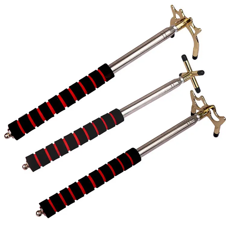 Factory Wholesale Snooker Billiard Accessories Billiard Table Accessories Stainless Steel Telescopic Brass Bridgehead Billiard B