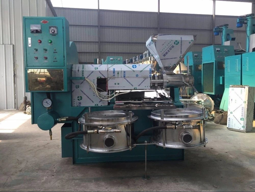 Fully automatic oil press machine corn oil extraction machine black seeds sunflower oil processing machine with vacuum filter