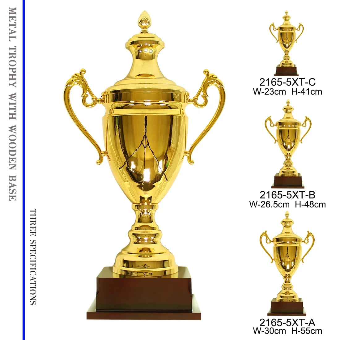 Производство чемпионата по футболу роскошные футбольные медали и награды сделанные в Китае Medalhas E trostris Winner сувенирный золотой трофей