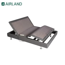 low profile electric folding multi purpose bed adjustable bed and massage cama inteligente matrimonial