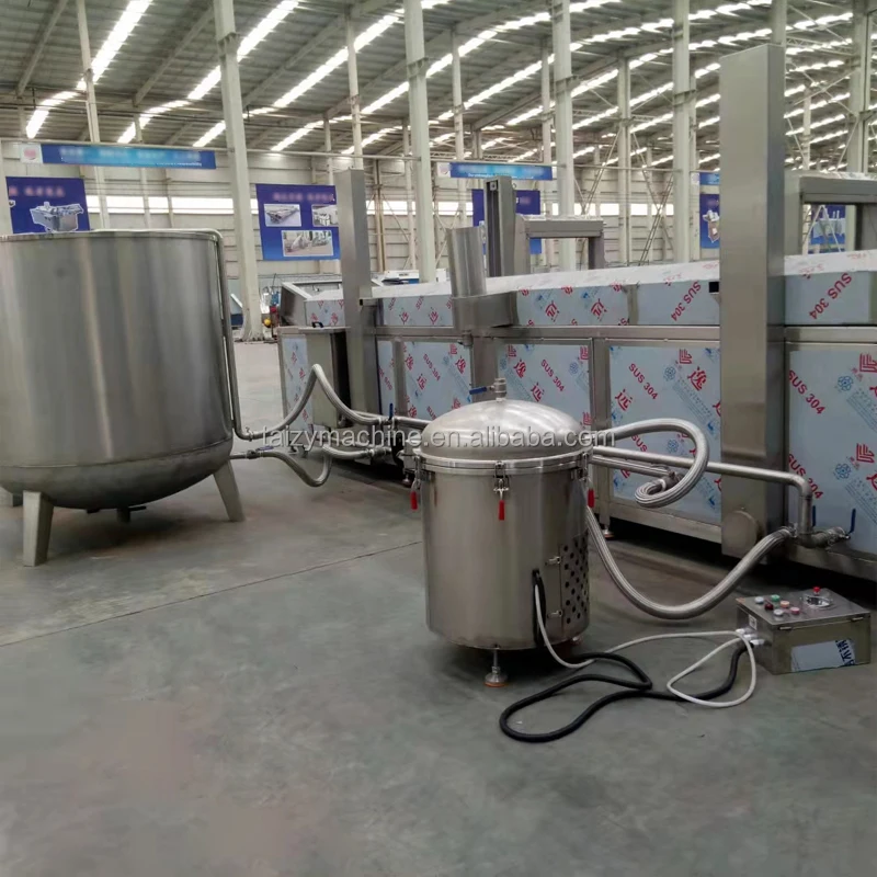 Автоматическая свиная кожа арахисовая Рыба морепродукты фритюрница непрерывная жарочная машина