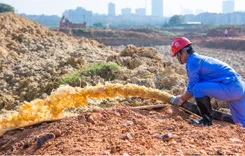 Hydraulic  Submersible Small Petrol Diesel Pressurized Water Pump For Wastewater Transport And Flood Control