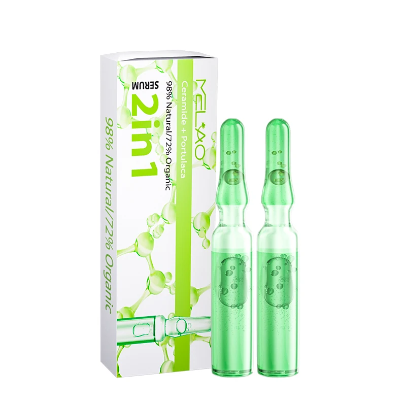 OEM Private Label Organic Vegan moisturizing acne pore improvement anti wrinkle aging acne whitening Ampoule serum of Purslane