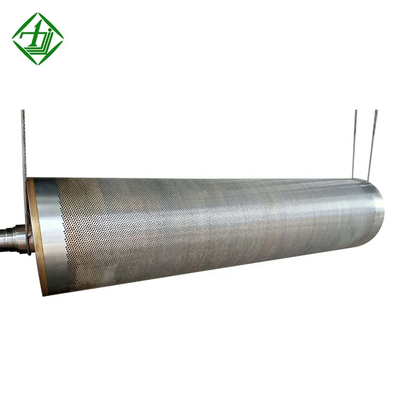 Toilet Paper Production Line Machinery Vacuum Suction Roll Suction Roller for Paper Making Machine