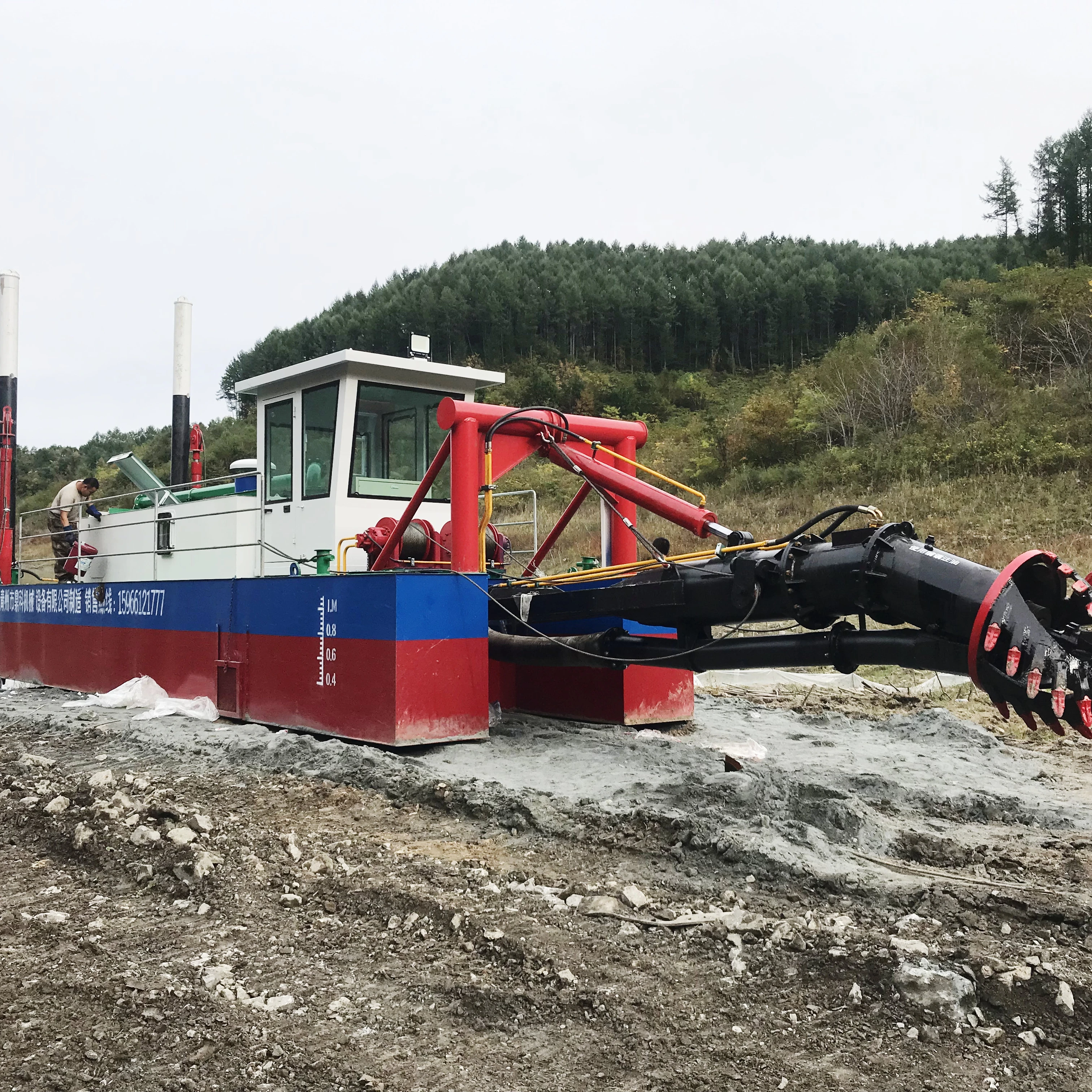 10inch  Hydraulic Cutter Suction Dredger