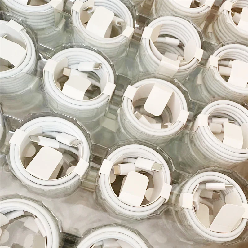 
100% Original High Speed Lighting USB Cable For iPhone 5 6 7 8 9 10 11 12 X For iPhone USB Charger Cable 1M 