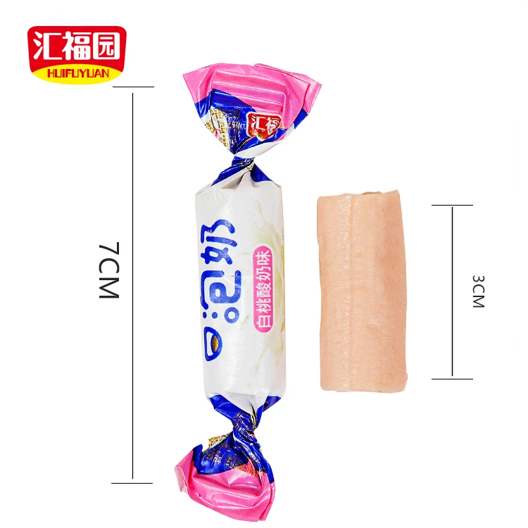 
Traditional manual fruit yogurt milk candy 