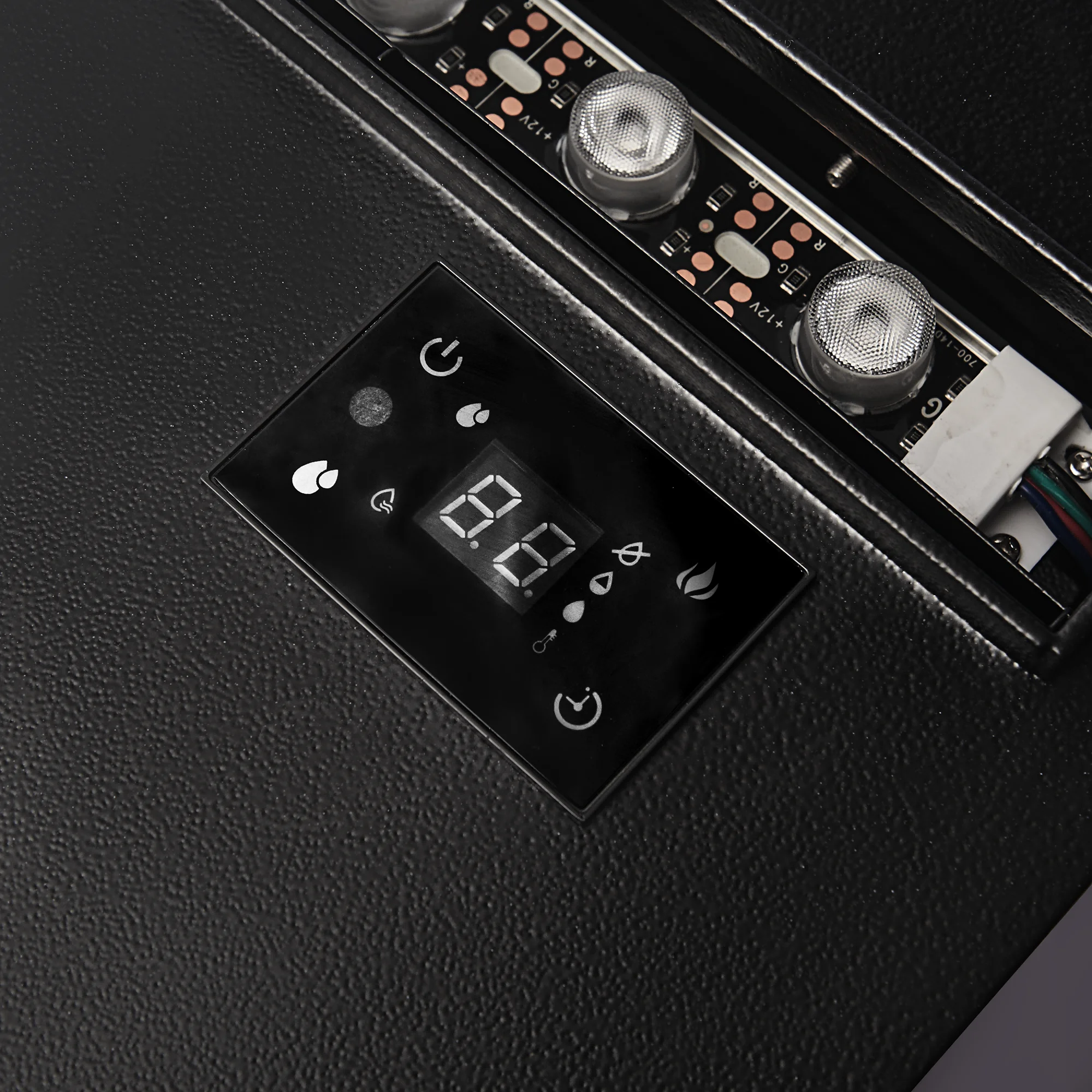 Wholesale Auto Water Fill Led Flame Colors Water Vapour Fireplace 1200 mm Fire Place Electric