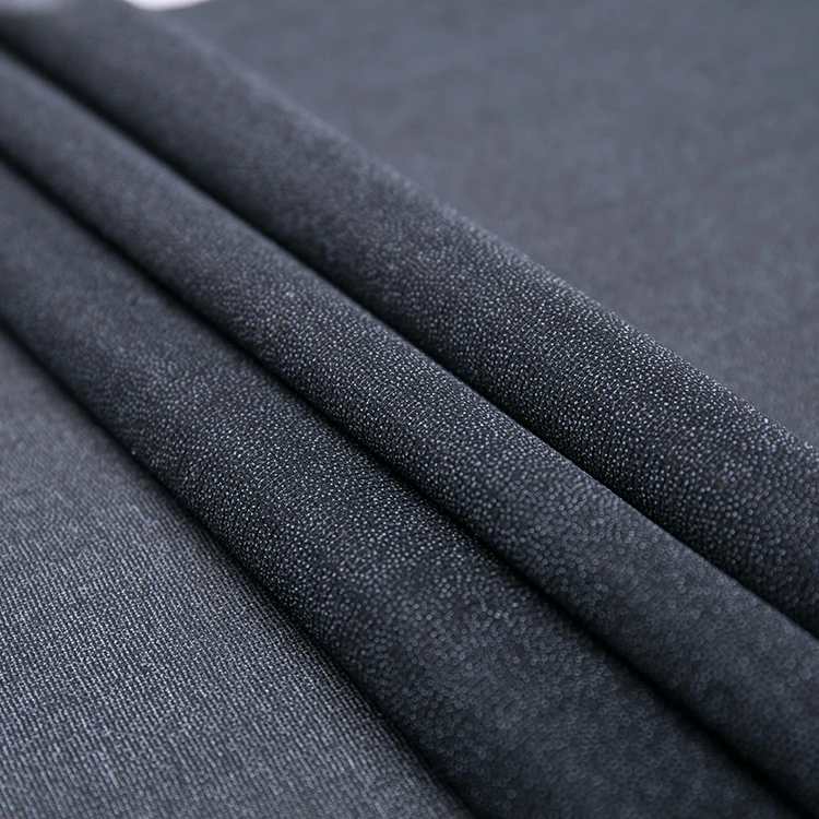 Polyester 2 ways elastic fusing interlining