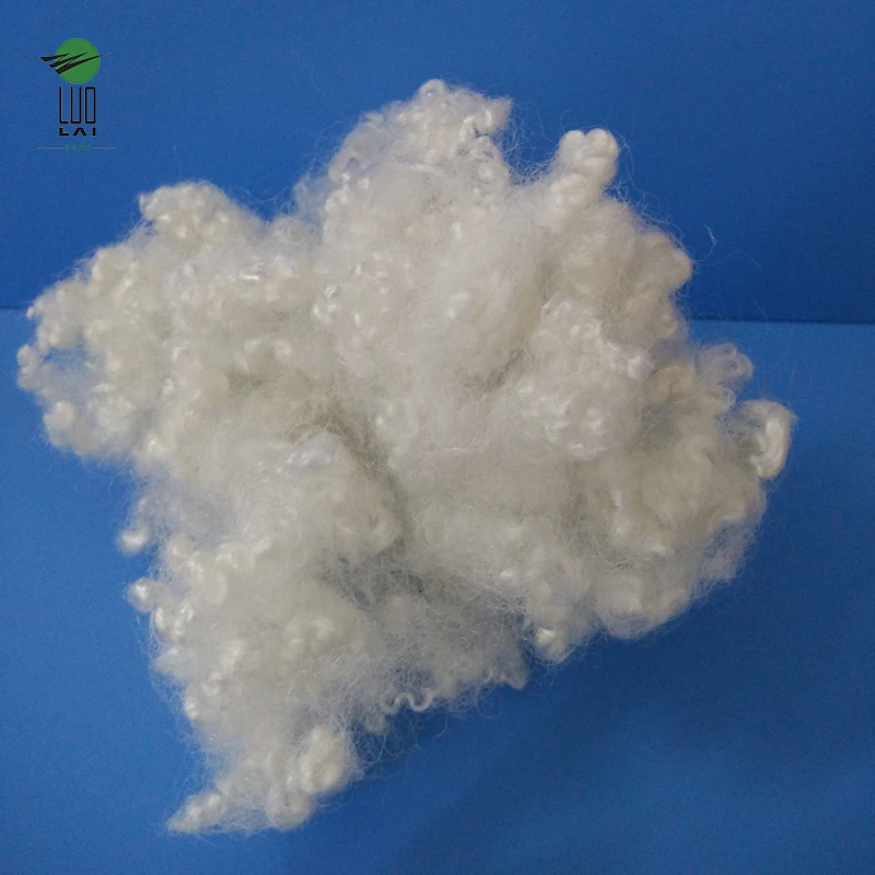 15d hollow conjugated siliconized Recycled polyester staple fiber fill pillow