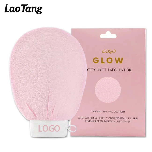 Korean Exfoliating Mitt Magic Dead Skin Peeling  Exfoliating Gloves 100% Viscose Bath Mitt Body Scrub Exfoliator