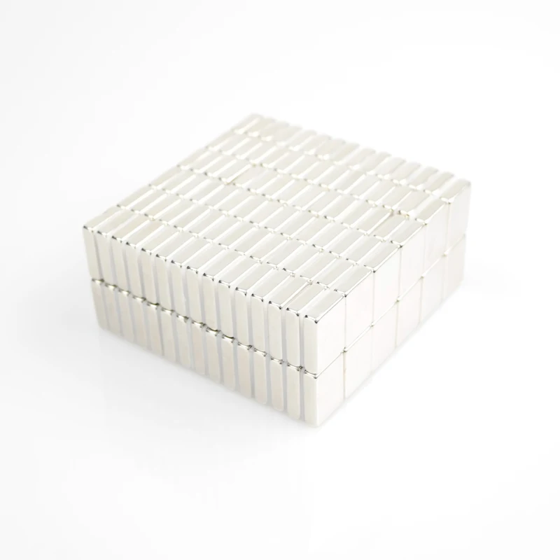 Manufacturer Low Price Customized Small Rectangular Magnet N52 Ndfeb Permanent Magnet 50x25x10mm for Electrical