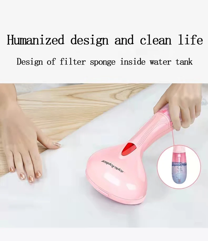 New Patent design Steam Fabric Steamer Travel Steamer Iron Electric Ironing Machine For Clothes Portable Garment Steamer