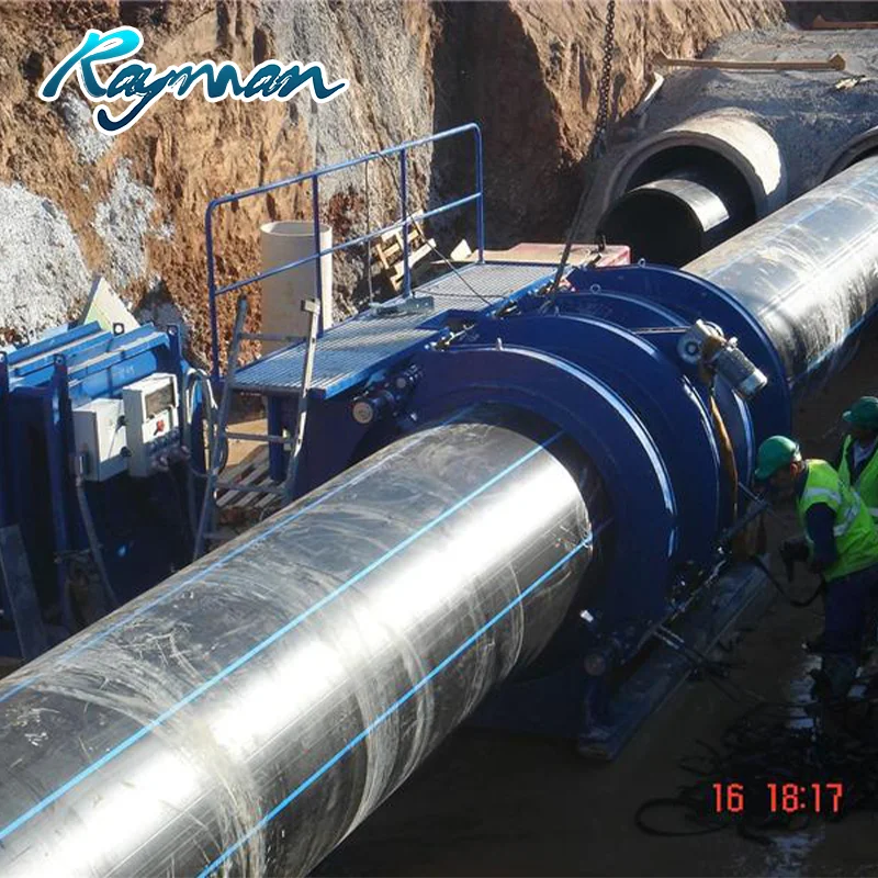 63 мм 200 355 450 Гибкая вытяжка песка HDPE трубы Всасывания земснаряда с фланцем