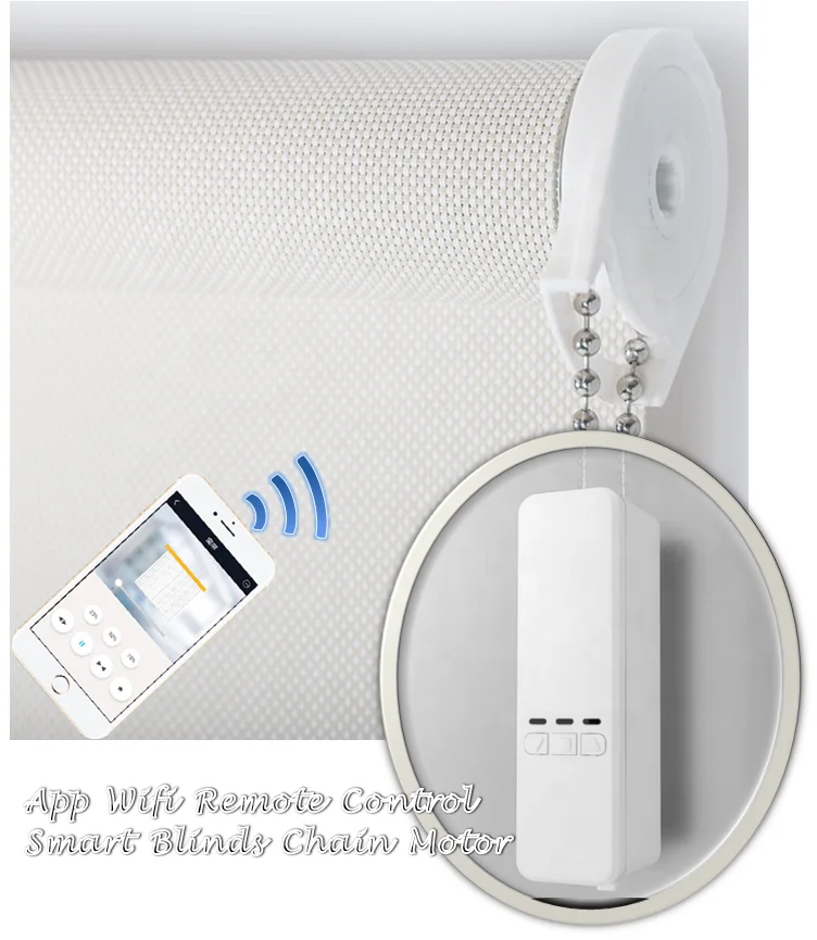  CE FCC RoHS APP tuya wifi amazon alexa googlehome дистанционное управление жалюзи цепной двигатель для