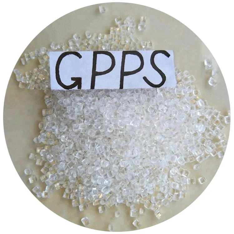 low price injection grade virgin crystal raw material plastic polystyrene gpps 525 resin granules