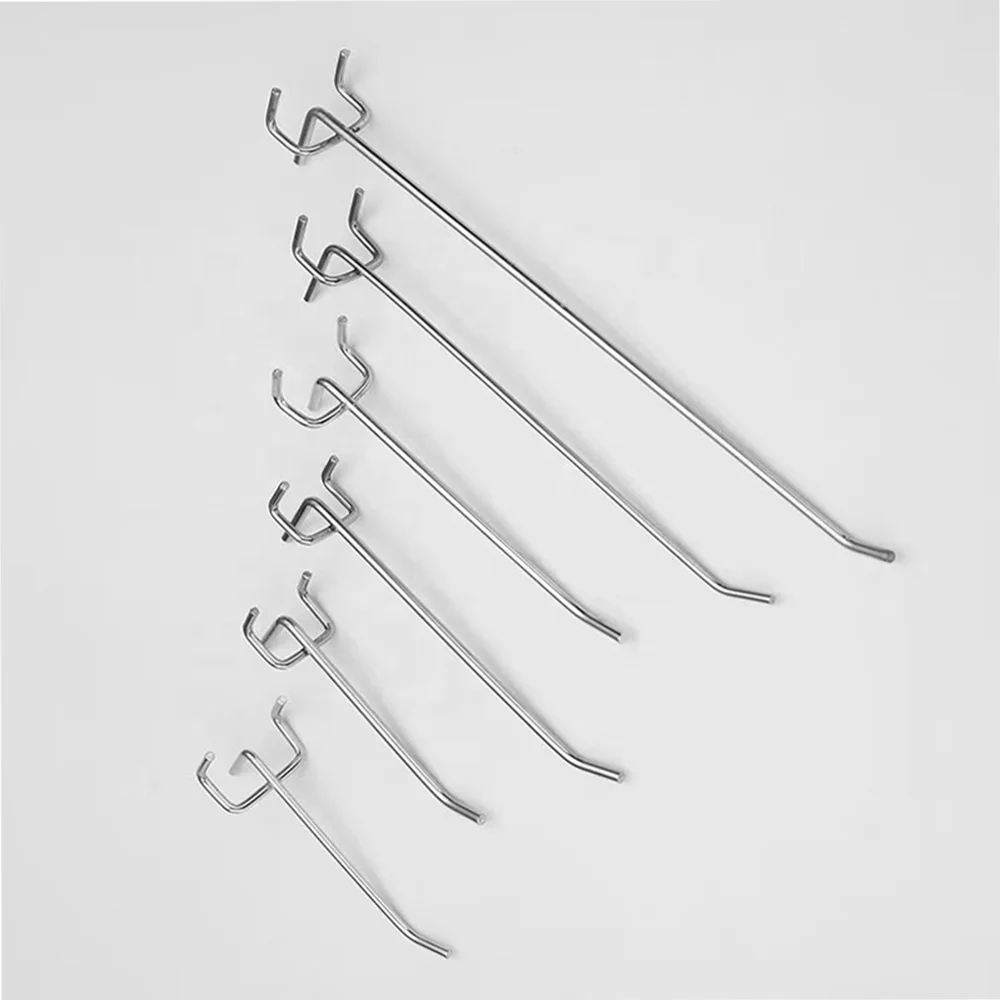 custom supermarket goods coating hook display rack hook convenient and display hook