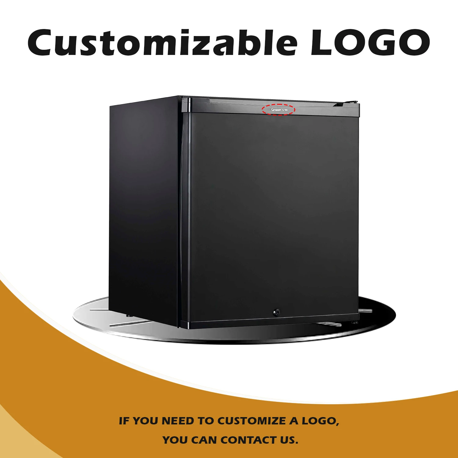 Mini 60L Hotel Compressor Free Mini Bar Refrigerator Small Hotel Room Refrigerator