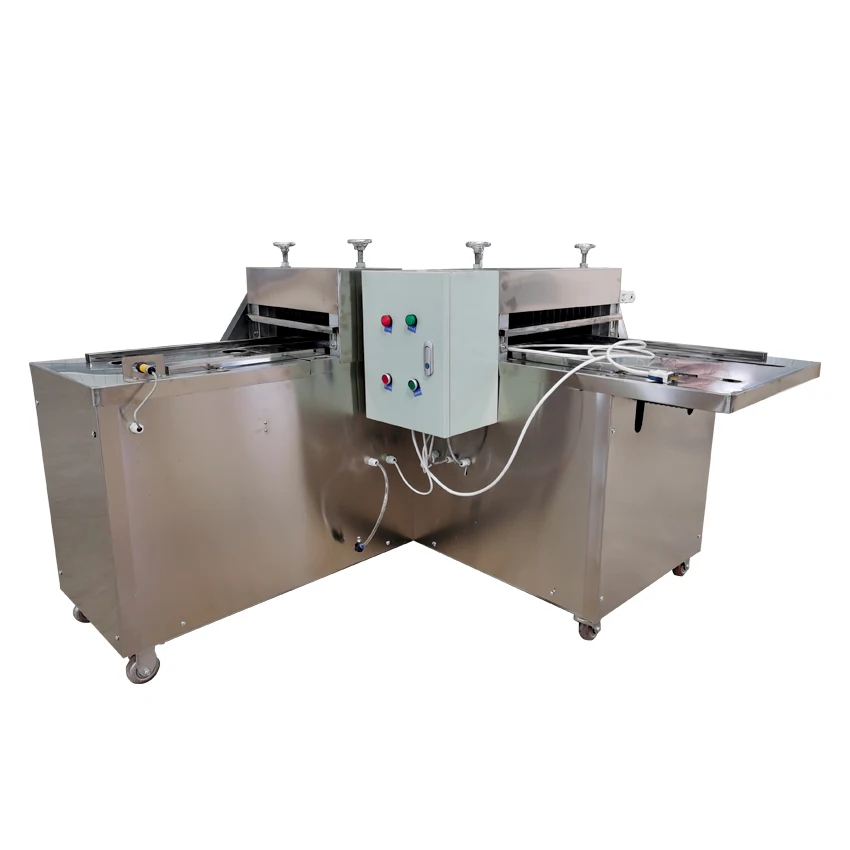 Automatic fudge cutting hard candy making caramel cutter machine