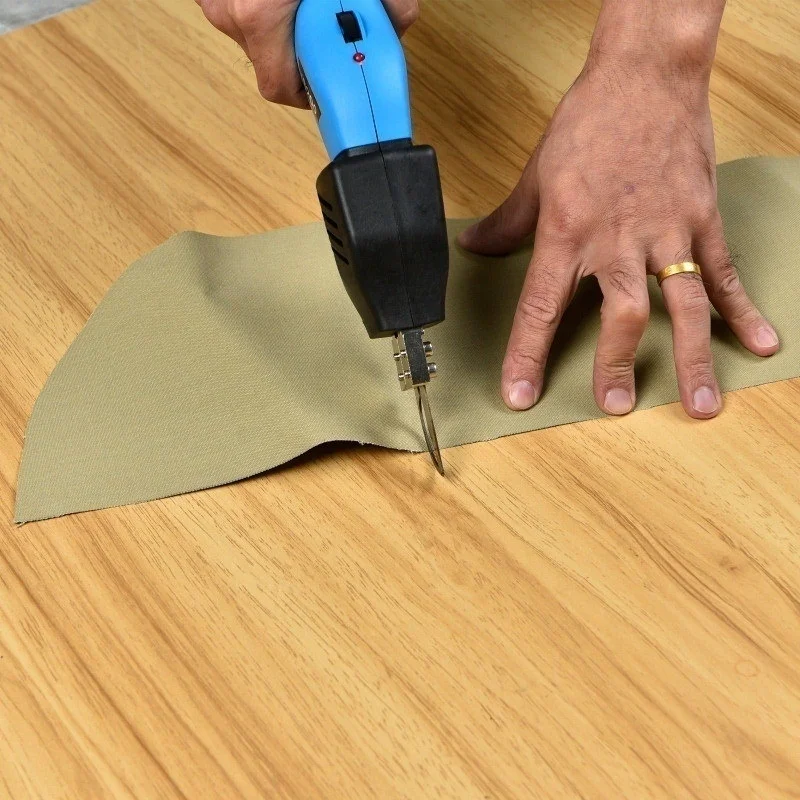 Air Cooled Electric Hot Knife Foam Cutting Tool Styrofoam Cutter 80W 110-120V for Cutting fabric, Cloth, Rope, PU Leather