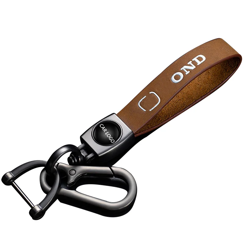 
Factory wholesale Car Logo Keychain For All models Keyring Metal Personalized Leather Brand Logo keychains car accessories 