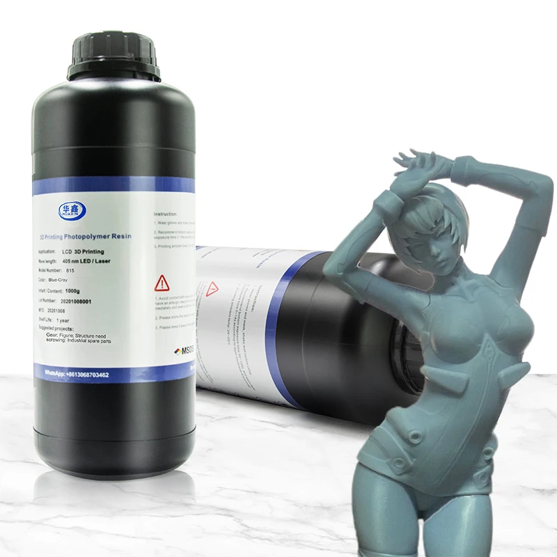 Huaxin LCD UV 405 nm high resolution resin rigid flexible printer 3D resin