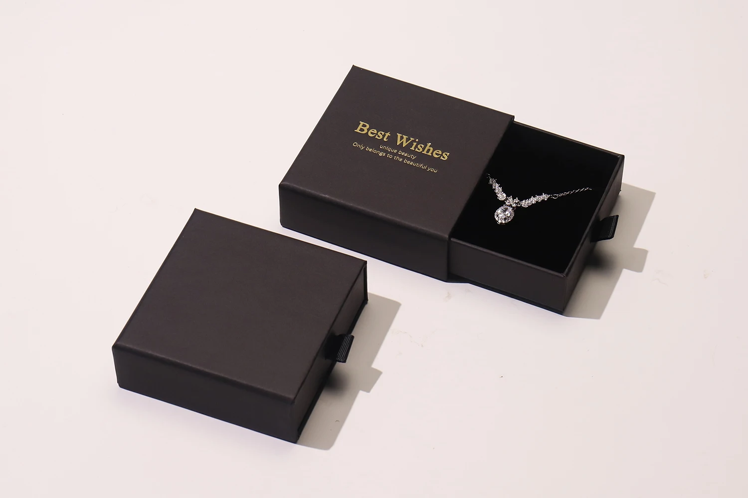 Xinxing jewelry professional packaging gift wrapping jewelry box earring pendant gift drawer box packaging