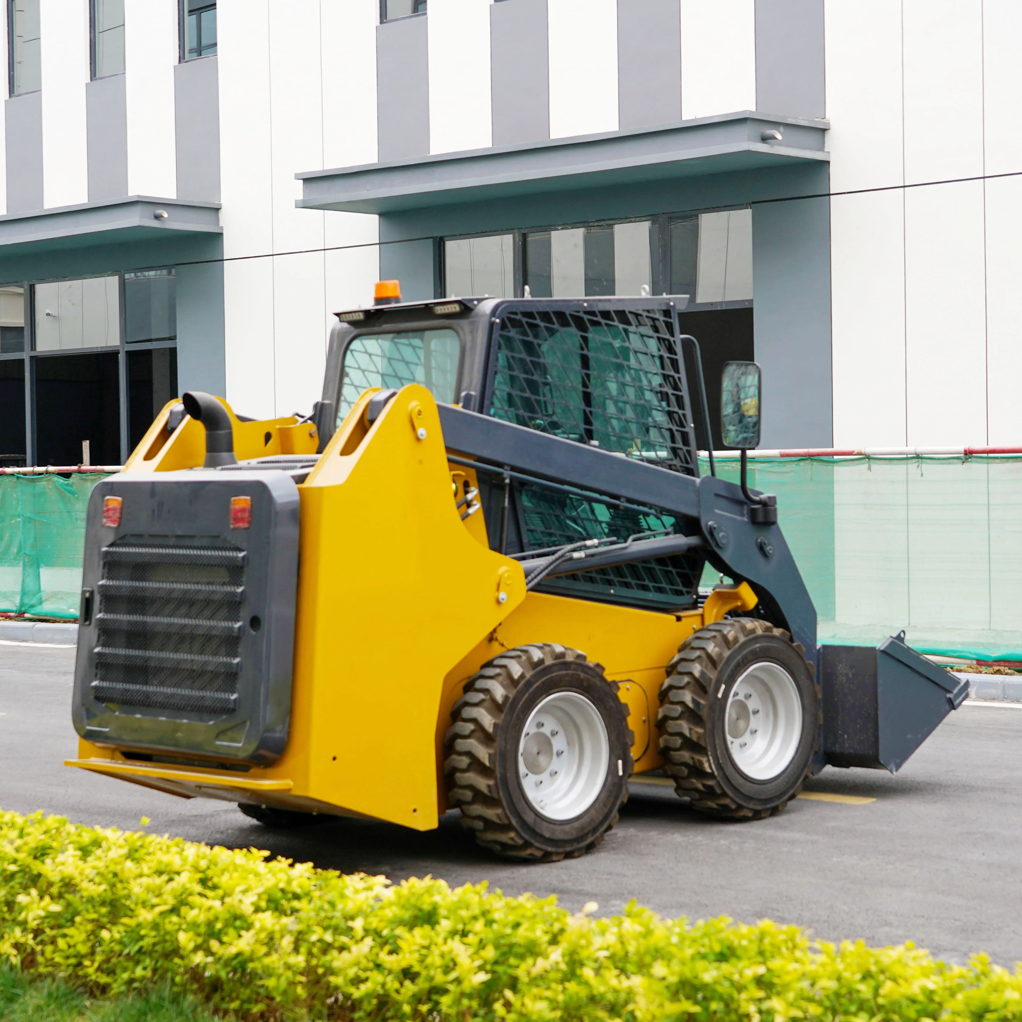 Free Shipping Cheap Epa Cummins Engine Wheel Loader mini tractor with loader and excavator Diesel 800KG 1000KG Export USA