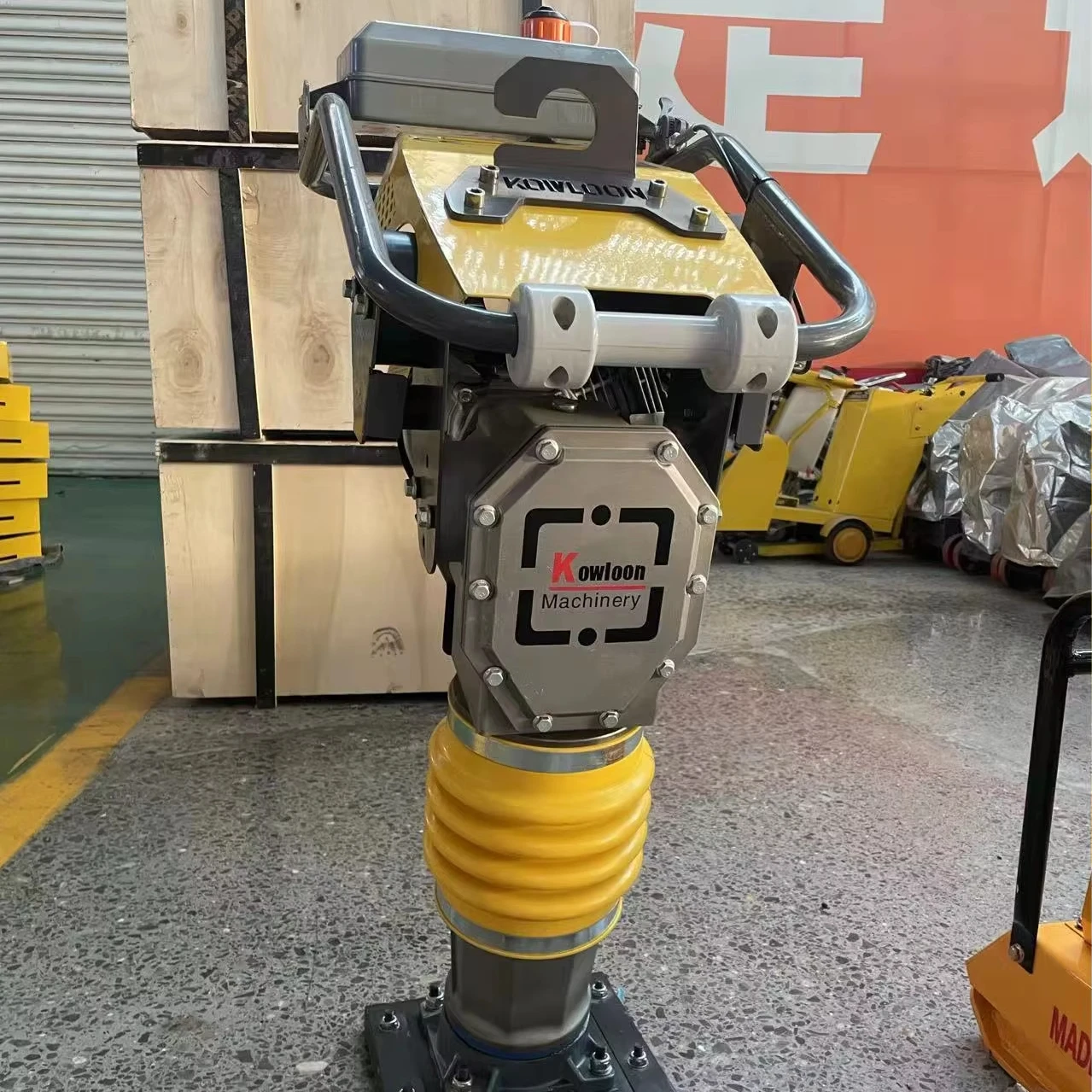 Construction Machine Tamping Hammer 70KG Tamping Rammer Machine For Promotion  vibrating tamper gasoline rammer compactor parts
