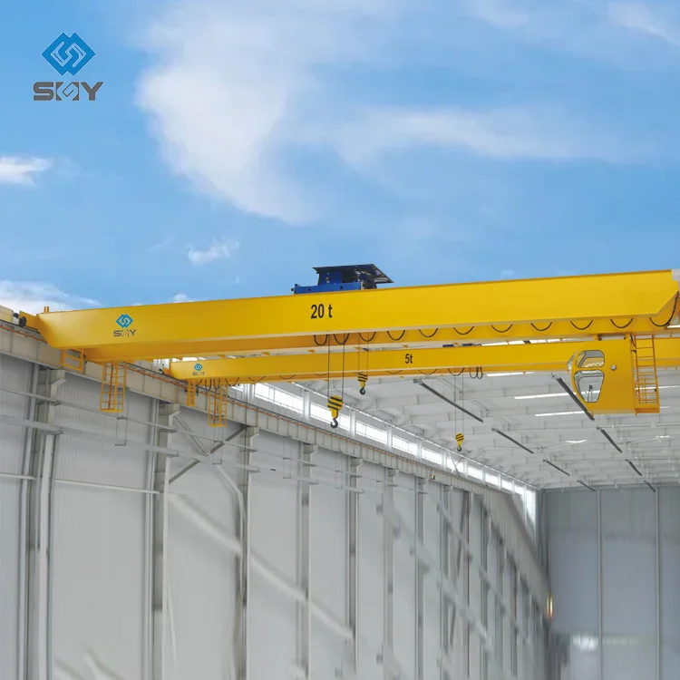 QD Double Beam Crane 10 Tons 20 30 Large Workshop Lifting Equipment Can Be Customized